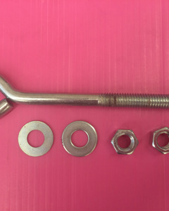 Lifting eye bolts48/M 8 x 80(x1) & nut and washerof local ho